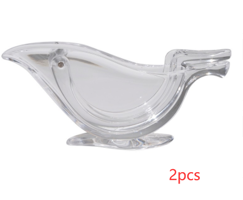 Acrylic Bird-Shaped Manual Lemon Juicer Kitchen Tool